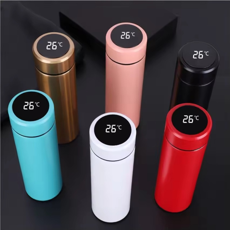 Custom Stainless Steel Tea Thermal Vacuum Flask Smart Travel Thermos Cup Water Bottle – Water Bottle and Tea Thermal Bottle price