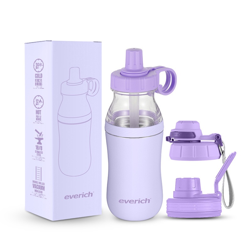 Durable Sweat Free Double Wall 18/8 Stainless Steel Thermal Customized Water Bottle with Dual Design in Plastic and Stainless Steel Material – Stainless Steel Water Bottle and Hydro Flask price