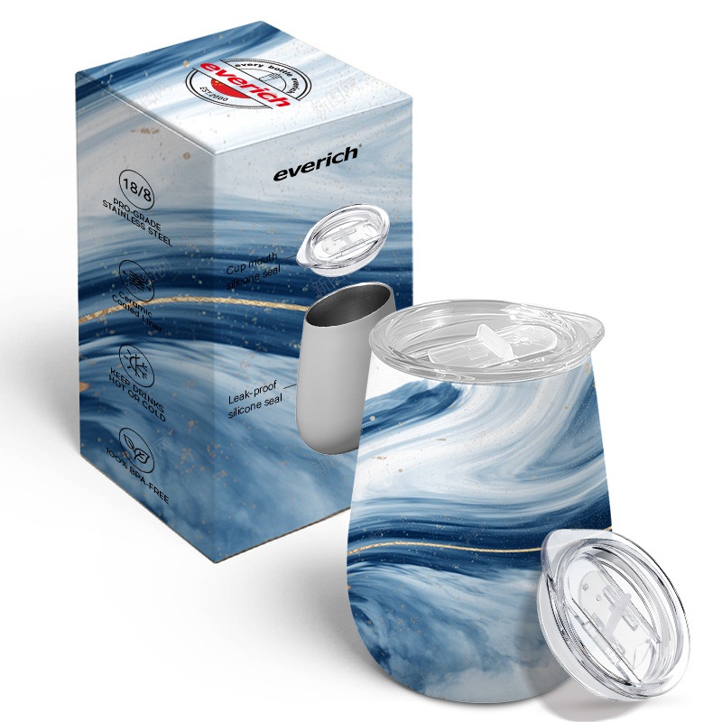 Everich 12oz Insulated Stainless Steel Coffee Tumbler Reusable Iced Coffee Cup Dishwasher-Safe – Coffee Mug and Insulated Tumbler price