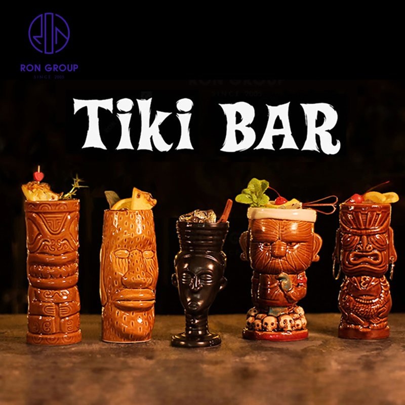 Factory Price for Sale High Quality Bar Special Ceramic Tiki Cups – Cup and Cann price