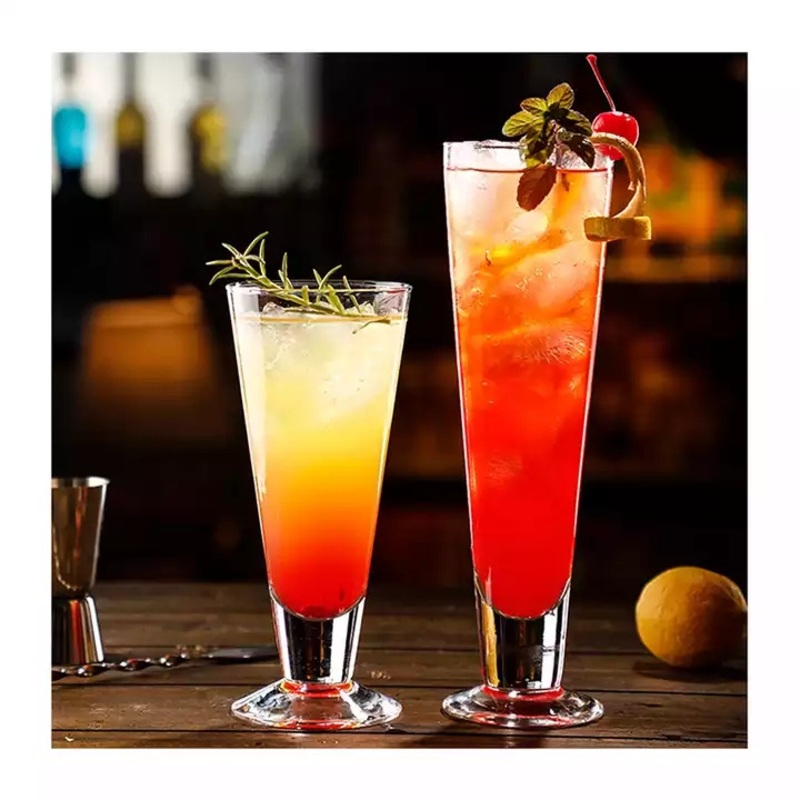 Hot Sale 360ml 450ml Glass Beer Cups Customized Beverage Glass Cup – Glass Mug and Glass Bottle price