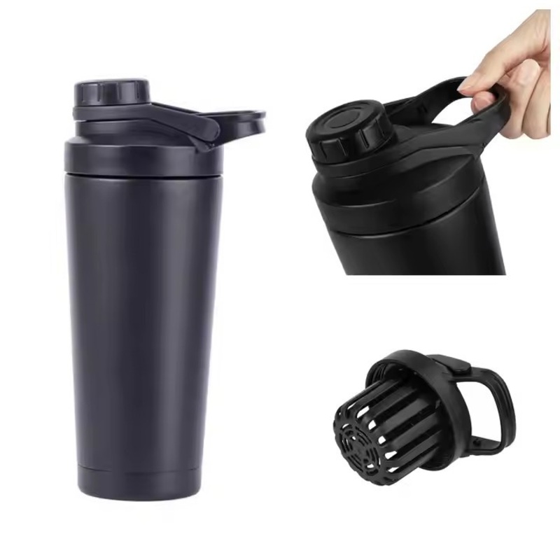 New Style Double Wall 304 Stainless Steel 750ml Thermo Vacuum Insulated Protein Shaker Coffee Mug – Vacuum Cup and Thermo Bottle price