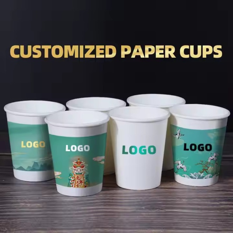 Paper Cup Disposable Single Wall Tea Coffee Cup with Cover for Beverages Juice Features Embossing Print – Coffee Cup and Disposable Hot Drinking Paper Cup price
