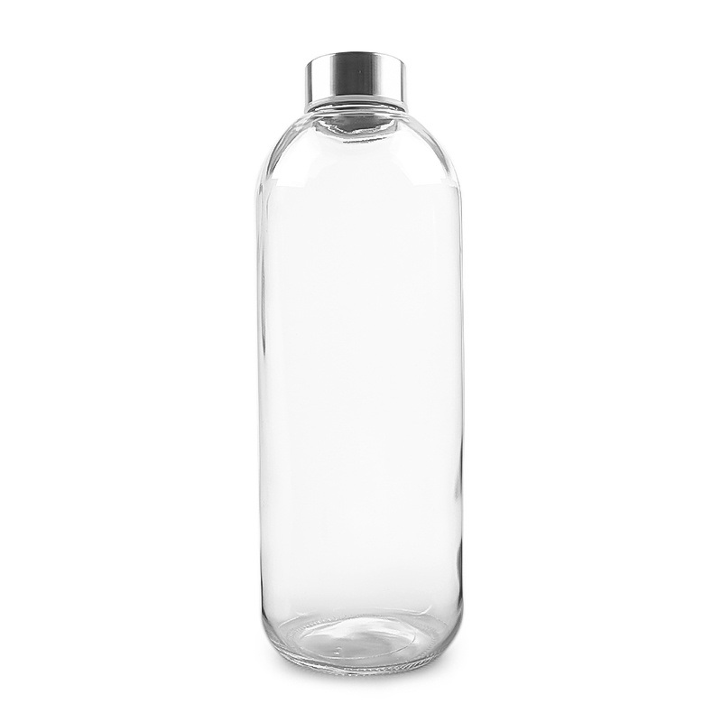 Reusable Portable 300ml 420ml 500ml High Borosilicate Glass Drink Water Bottle – Glass Bottle and Can Shaped Glass Bottle price