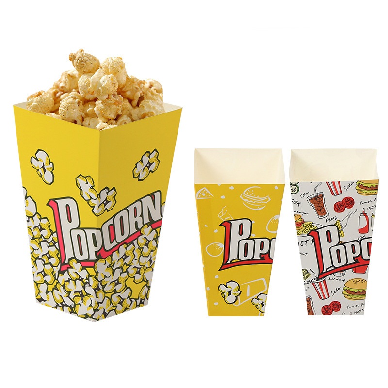 Wholesale Factory Directly Custom Logo Printed Popcorn Buckets_Paper Food Buckets/Cups – Paper Popcorn Cup and Popcorn Containers price