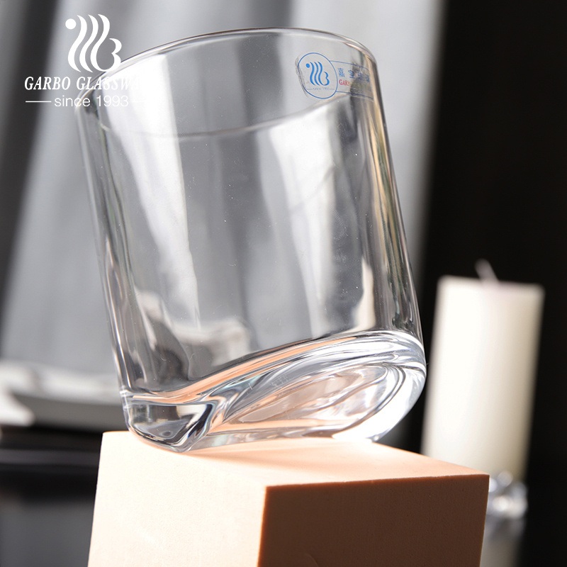 325ml China Handmade Glass Cup with Blown Craft and Elegant Style for Sale – Glass Cup and Water Cup price