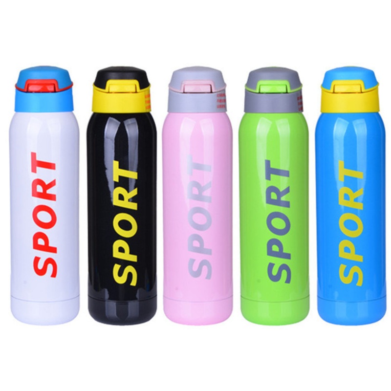 750ml Double Layer Stainless Steel Sports Water Bottle with Straw – Stainless Steel Cup and Stainless Steel Bottle price