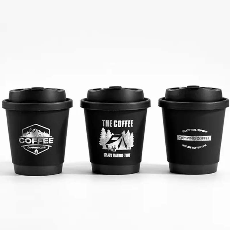 Adaptable to Universal Cup Lids Excellent Insulation Coffee Double Wall Paper Cup – Double Wall Cup and Hot Coffee Paper Cup price
