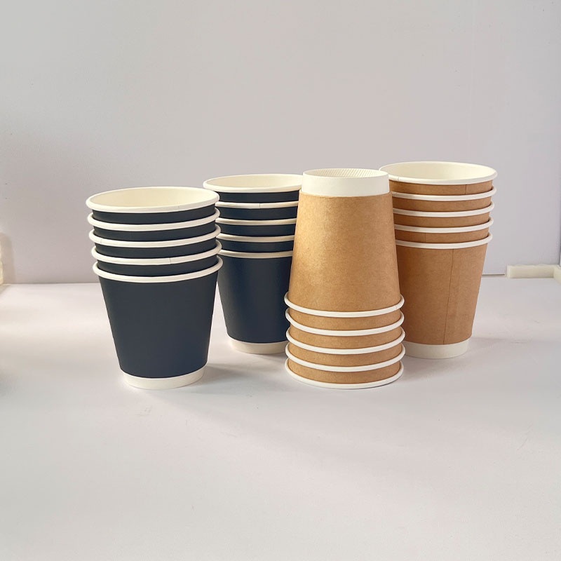 Biodegradable Disposable Logo Design Printed 6/8/10/12/16oz Single Double Wall Hot Drinking Coffee Paper Cups with Lids – Paper Cup and Coffee Cup price