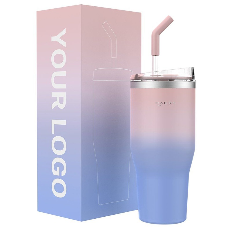 Haers Vacuum Metal Cup Hot Sale Sport Stainless Travel Mug Insulated Tumblers with Custom Logo – Insulated Tumbler and Travel Tumbler price