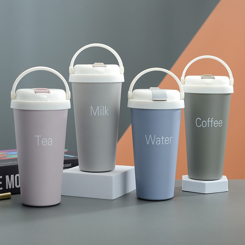 High Quality 500ml Double Wall Stainless Steel Drinking Coffee Mug Insulated Thermal Cup with Handle – Coffee Mug and Stainless Steel Coffee Mug price