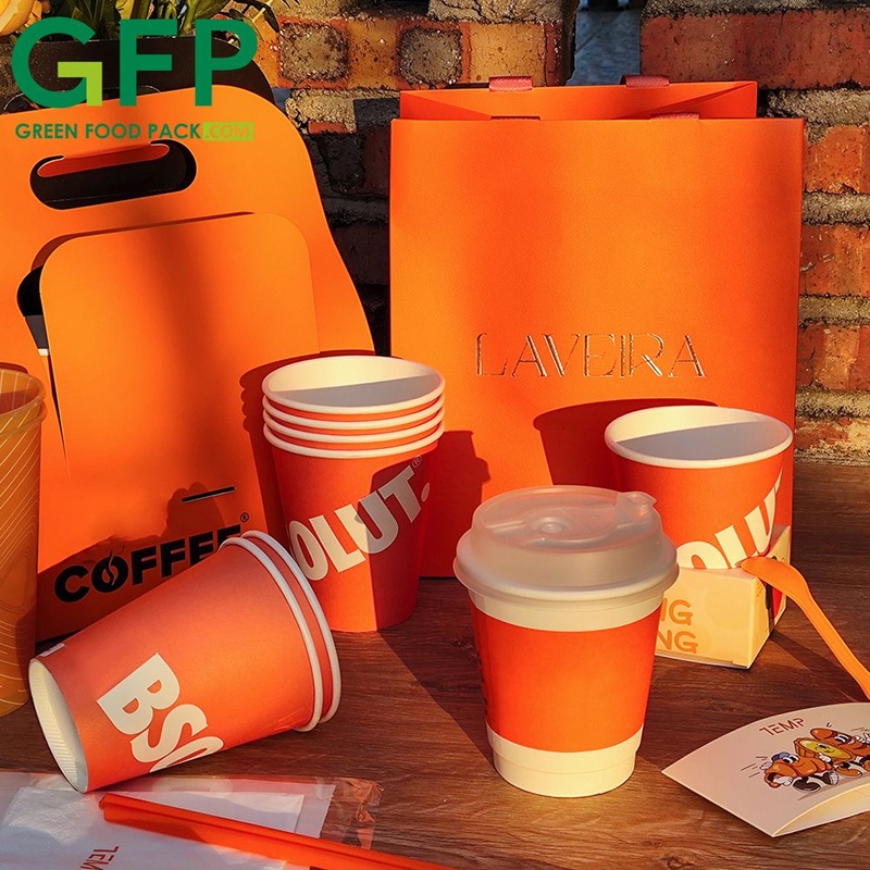 One-Stop Factory Custom Logo Disposable Bio-Degradable Coffee Hot and Cold Drink Paper Cup with Lid – Paper Cup and Coffee Cup price