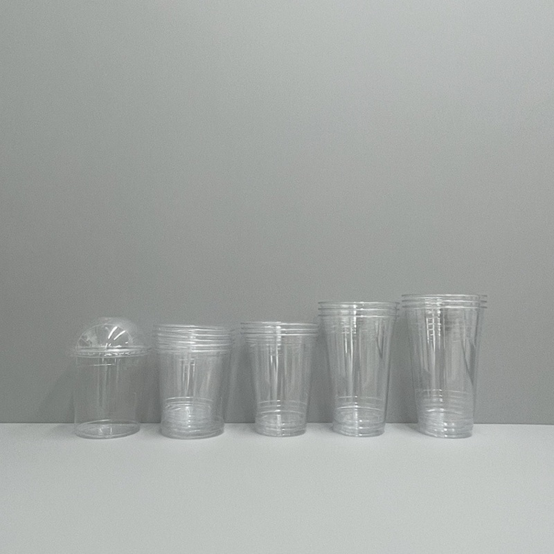Pet Plastic Milkshake Cups 12oz Clear Logo Printing Plastic Pet Slush Ice Cups with Custom Logo – Plastic Cup and Disposable Cup price
