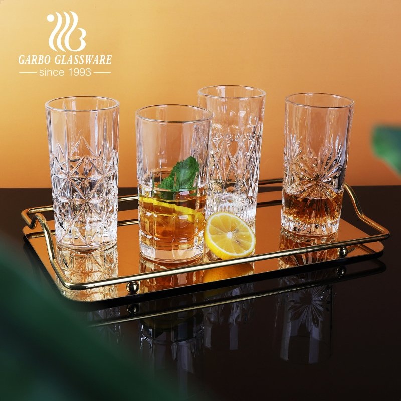 Stock Available High Quality Engraving Glass Tumbler Hot Selling 13oz Juice Glass Cup – Glass Tumbler and Glass Cup price
