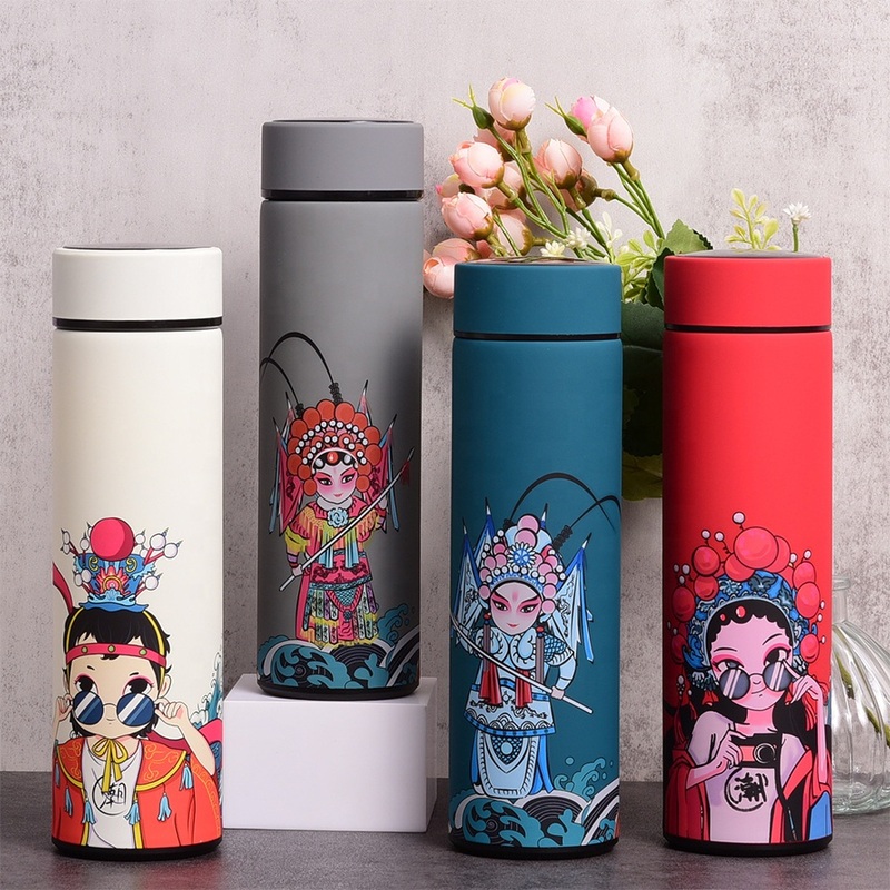 17oz 500ml Cheap Water LED Smart Wholesale Promotion Custom Vacuum Bottle with Lid – Vacuum Bottle with Lid and Promotion Custom Bottle price