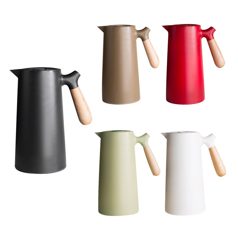 1L Double Wall Vacuum Custom Carafe Tea Pot Glass Liner Thermal Flask – Hot Water Bottle and Bottled Water price
