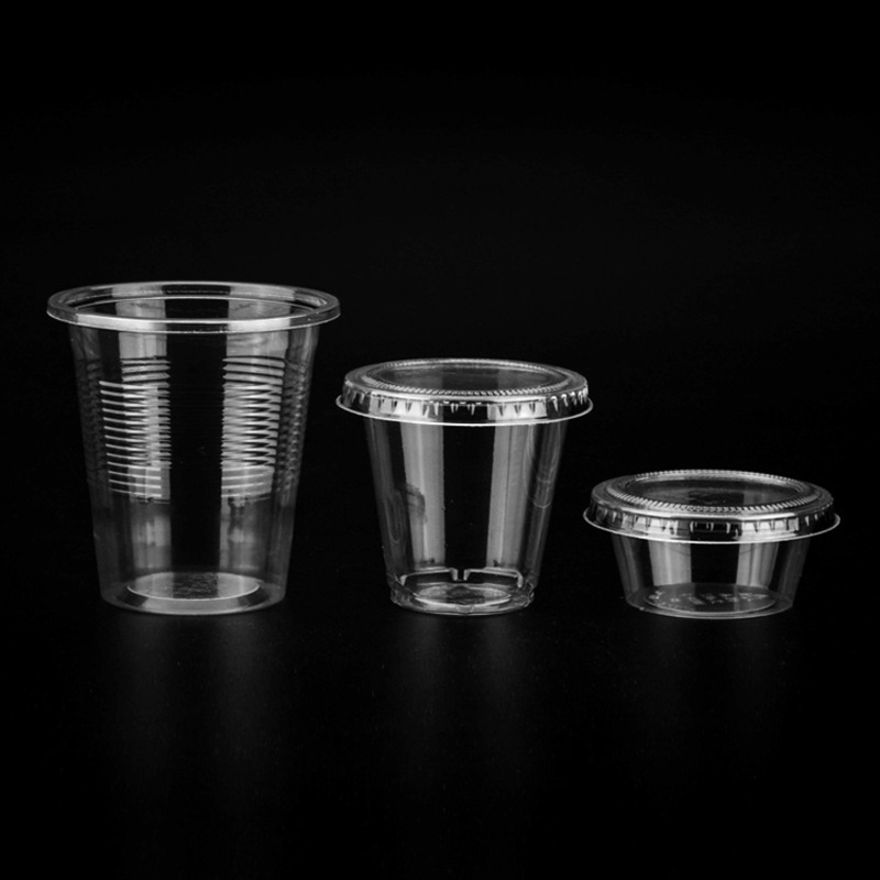 2023 Biodegradable Compostable Beverage Coffee Clear PLA Sauce Cup – PLA Cups and PLA Cups Biodegradable price