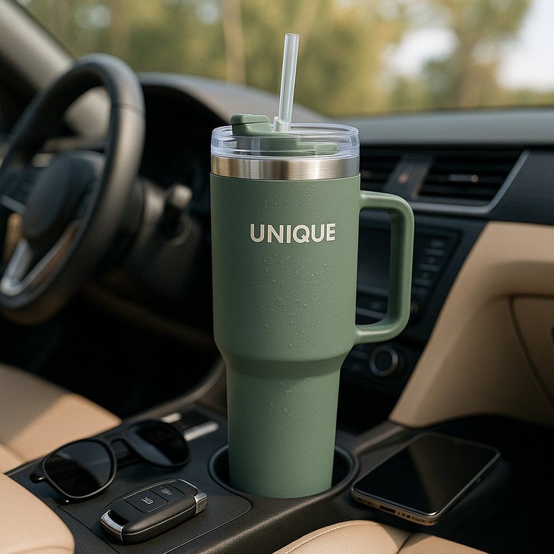 40oz Stainless Steel Tumbler with Handle Reusable Coffee Tumbler for Iced Drinks and Daily Commute OEM – 40oz Tumbler and Stainless Steel Tumbler price