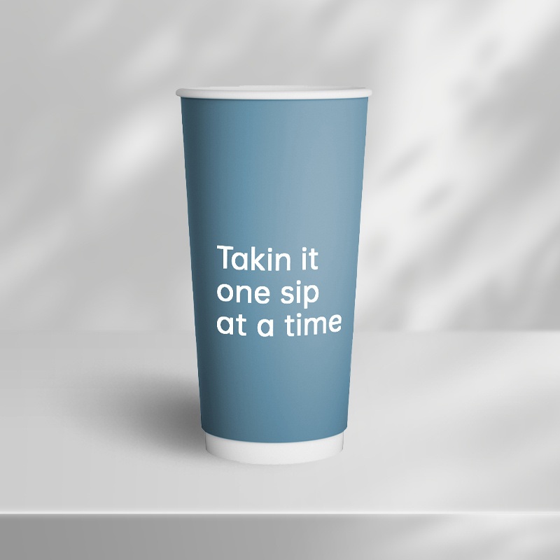 8/10/12/14/16/22oz Eco Friendly Coffee Cup Disposable Double Walled Kraft Paper Hot/Cold Drinking Take Away Customized Logo Cup – Paper Cups and Coffee Cups price
