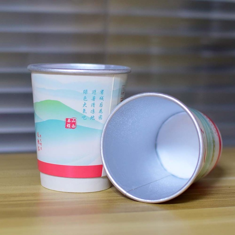 8oz 12oz Custom Design 350ml 500ml Disposable Drinking Aluminum Cup – Disposable Cup and Aluminum Cup price