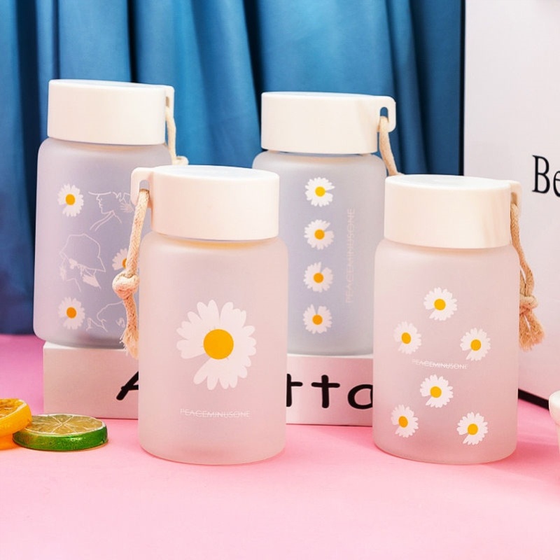 BPA-Free Custom Wholesale Frosted Borosilicate Glass Water Bottle with Lid – Bottle and Glass Botlle price