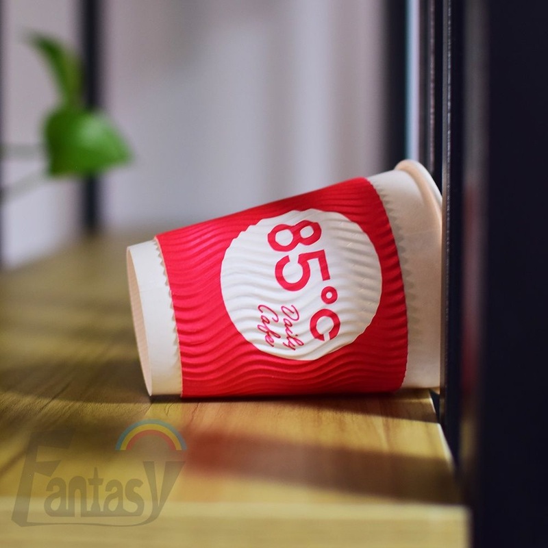 Disposable 4oz Milk Jelly Cola Beer Beverage Drink Ripple Wall Paper Cup – Disposable Paper Cup and 4oz Cup price