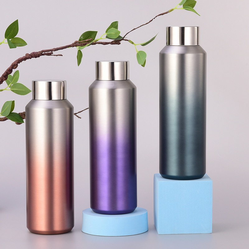 Insulated Thermal Flask Coffee Ice Cup Reusable Eco Friendly 600ml Stainless Steel Metal Reusable Water Bottle – Reusable Water Bottle and Stainless Steel Bottle price