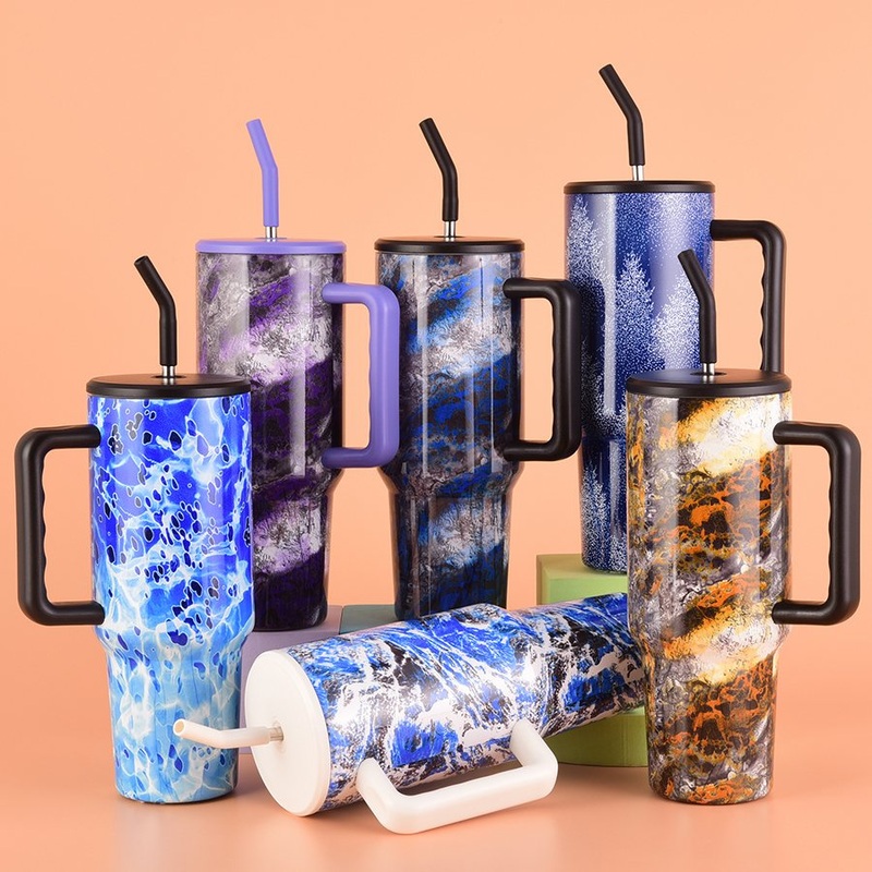 New Fashion 2024 Stainless Steel Hot Cold Portable Vacuum Flasks 40oz Large Size Reusable Coffee Drinking Tumbler – Drinking Tumbler and Reusable Coffee Tumbler price