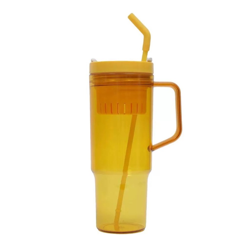Outdoor Water Cup High Temperature Resistant Plastic Cup with Straw – Plastic Cup and Cup price