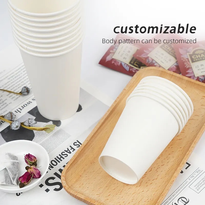 Paper Cup Manufacturer Customized PLA Lining Paper Cup Disposable Paper Cup – 8oz PLA Paper Cup and Paper Coffee Cup price