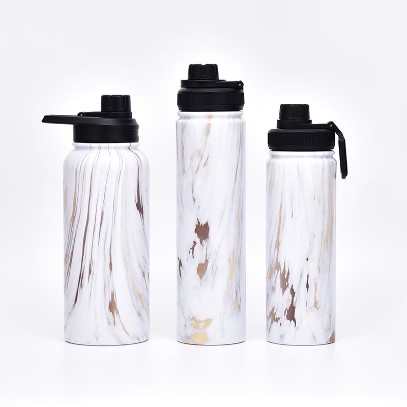 Recommend 12/18/25/32/40/64oz Flat Stable Water Jug Stainless Steel Wide Mouth Sports Water Bottle for Gym School – Sports Water Bottle and Stainless Steel Bottle price