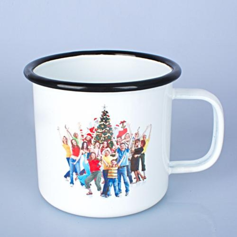 White Plain/Pattern Coating Enamel Mug/Coffee Cup/Tea Mug – Enamel and Esmalte price