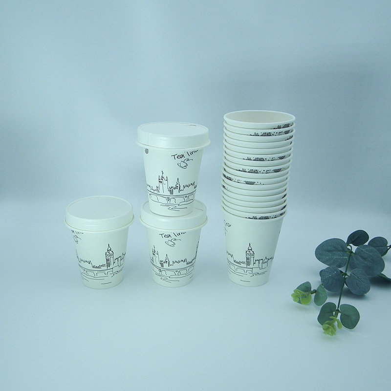 Wm1334 Water-Based Coated 8oz Custom Printed Environmentally Friendly Single Wall Coffee Mug Drinking Paper Cup – Coffee Paper Cup and Disposable Paper Cup price