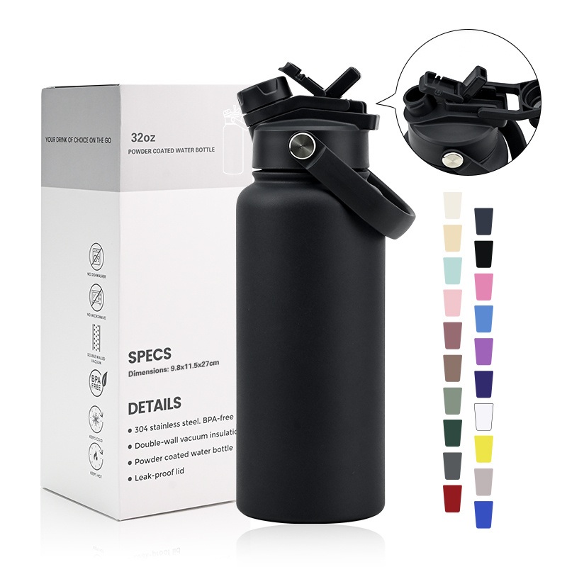 Custom Eco Friendly 24oz 25oz 18oz 32oz Stainless Steel Tumbler Drinking Sports Water Bottle Double Wall Vacuum Flask Thermal – Sports Bottle and Custom Logo Vacuum Flask price