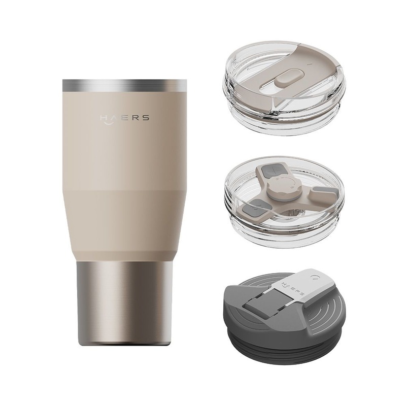 Haers 32oz Vacuum Double Wall Steel Coffee Tumbler Travel Mug for Gift, Family, Friends – Vacuum Coffee Mug and Steel Travel Mug price