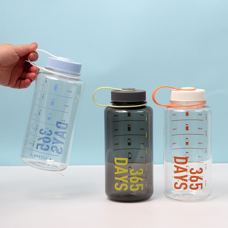 Hot Selling Motivational Time Marker 32oz Plastic Water Bottle Wide Mouth Sport Water Bottle with Handle – Motivational Water Bottle and Sport Water Bottle price