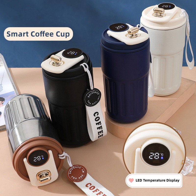New Product Portable Business Gift Smart Temperature Cold Insulated Coffee Cup – New Product Cup and Smart Cup price