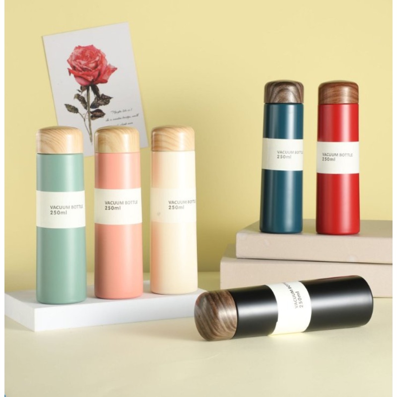 Wholesale Custom Logo High Quality Thermoses 150ml 250ml Vacuum Flask Stainless Steel Straight Shape Thermoses Travel Water Bottle – Water Bottles and Drinkware price