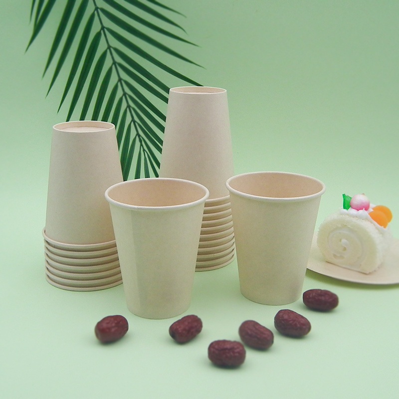 Wm1776 Bio-Based Hot Coffee Paper Cup 8oz Biodegradble Custom Made Disposable Single Wall Coffee Tea Paper Mug Cup – Coffee Paper Cup and Disposable Paper Cup price