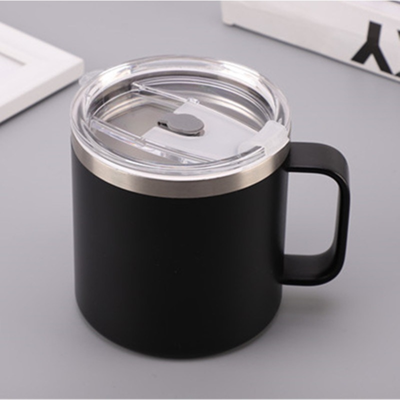 12 14 Oz Coffee Camp Mugs Stainless Steel Vacuum Tumbler Travel Car Mugs with Handle – Double Wall Flask and Tumbler Flask price