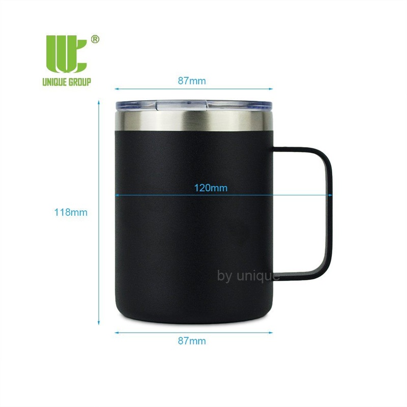12oz Stainless Steel Insulated Coffee Cup Mug with Handle and Lid for Home and Office Hot Drink Use – Coffee Cup and Insulated Stainless Steel Cup price
