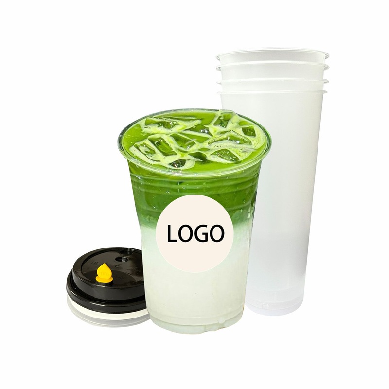 360ml 400ml 500ml 700ml Disposable PP Coffee Cup (Transparent with Lid) Homemade Drinks Cup Cold Drinks Cup Plastic Cup Milk Tea Cup – Plastic Cup and Disposable Cups price