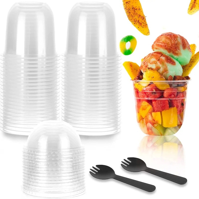 5oz/7oz /9oz/10oz/12oz/16oz/20oz/24oz/32oz Food Grade 100% Biodegradable Eco Friendly Clear PLA Cup – PLA Clear Coffee Cup and Compostable Plastic Hot Cup price