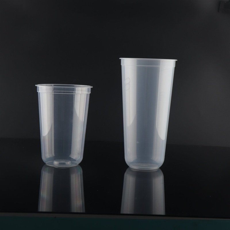 8oz/360ml Disposable Plastic Cup Pet with Straw Drinking – Plastic Cup and Cup price