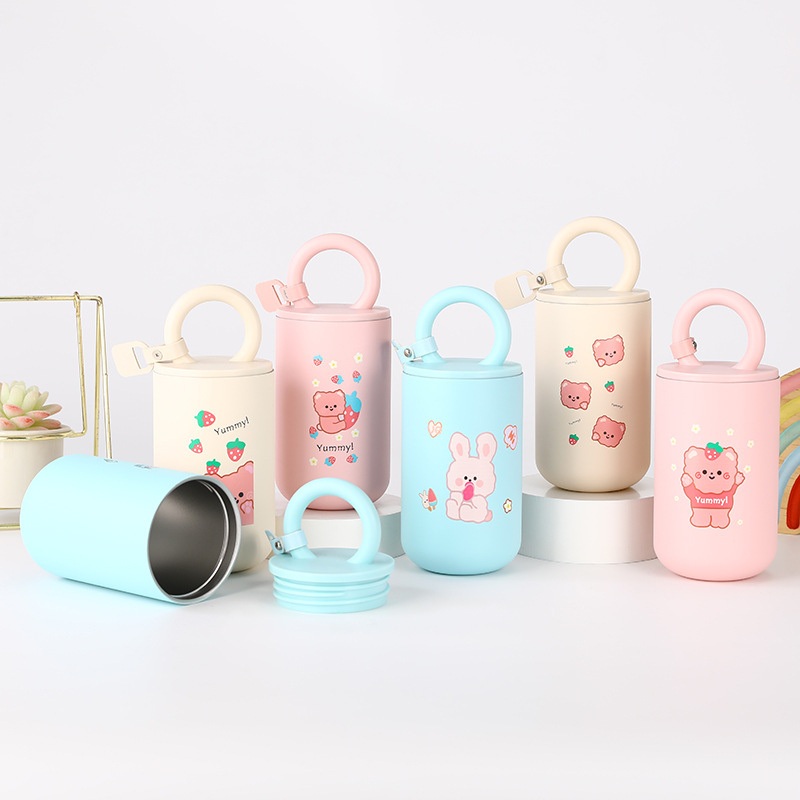 Cartoon 304 Stainless Steel Teddy Bear Insulated Cup – Vacuum Flask and Vacuum Cup price