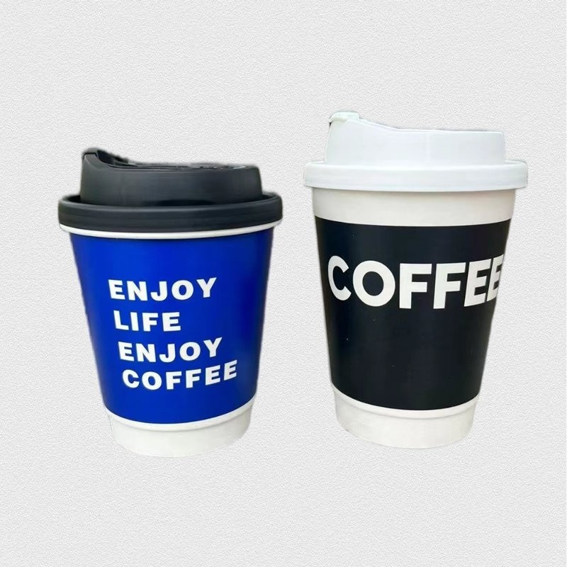 Factory Custom Double Wall Paper Cup Disposable Eco-Friendly Material Coffee Paper Cup – Double Wall Paper Cup and Disposable Paper Cup price