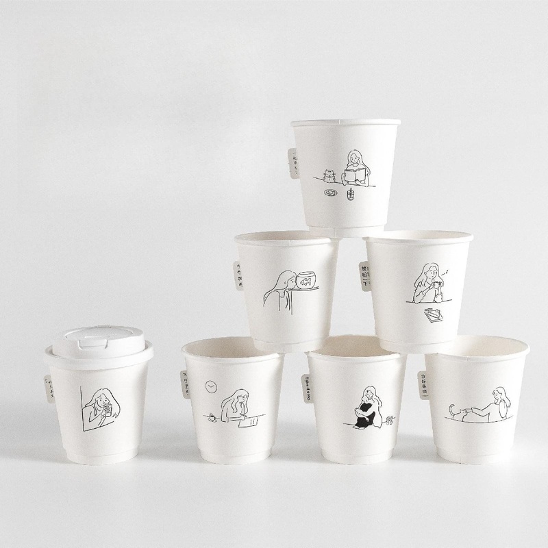 100% Biodegradable Cornstarch Compostable Disposable Paper Cup – Paper Cups and Disposable Cups price