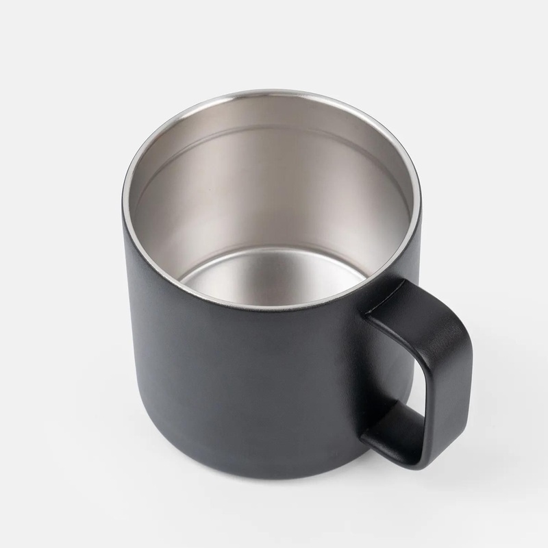 15oz Powder Coated Insulated Stainless Steel Coffee Mugs Handle Double Wall Vacuum Tumbler – 15oz Thermal Vasos Metal 304 Stainless Steel and Mug price