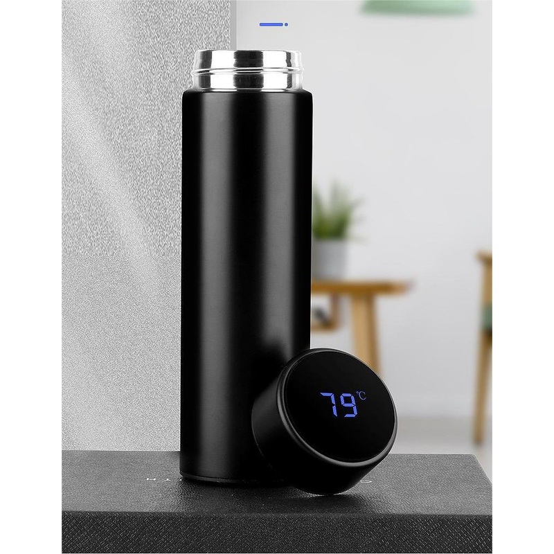 2022 Infuser Stainless Steel Digital Vacuum Flasks with LED Temperature Display – Temperature Display and Smart LED Water Bottle price