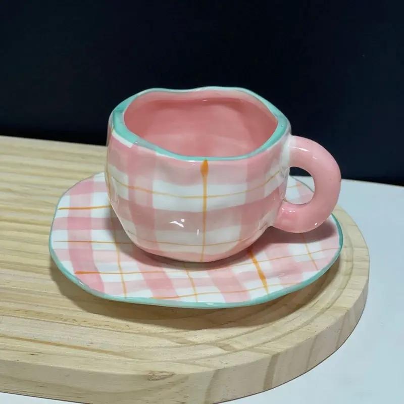 250ml Ceramic Coffee Mug with Saucer for Office and Home – Mug and Coffee Cup price